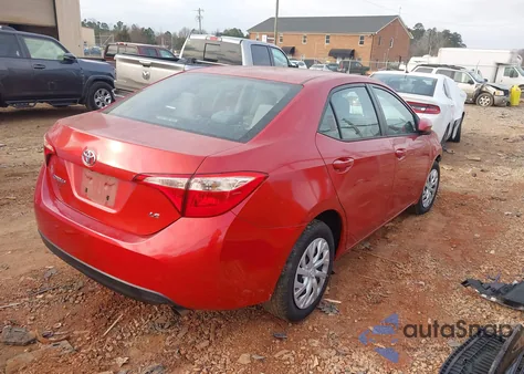 2019 Toyota Corolla Le из США, поврежденный, VIN 5YFBURHE8KP856723